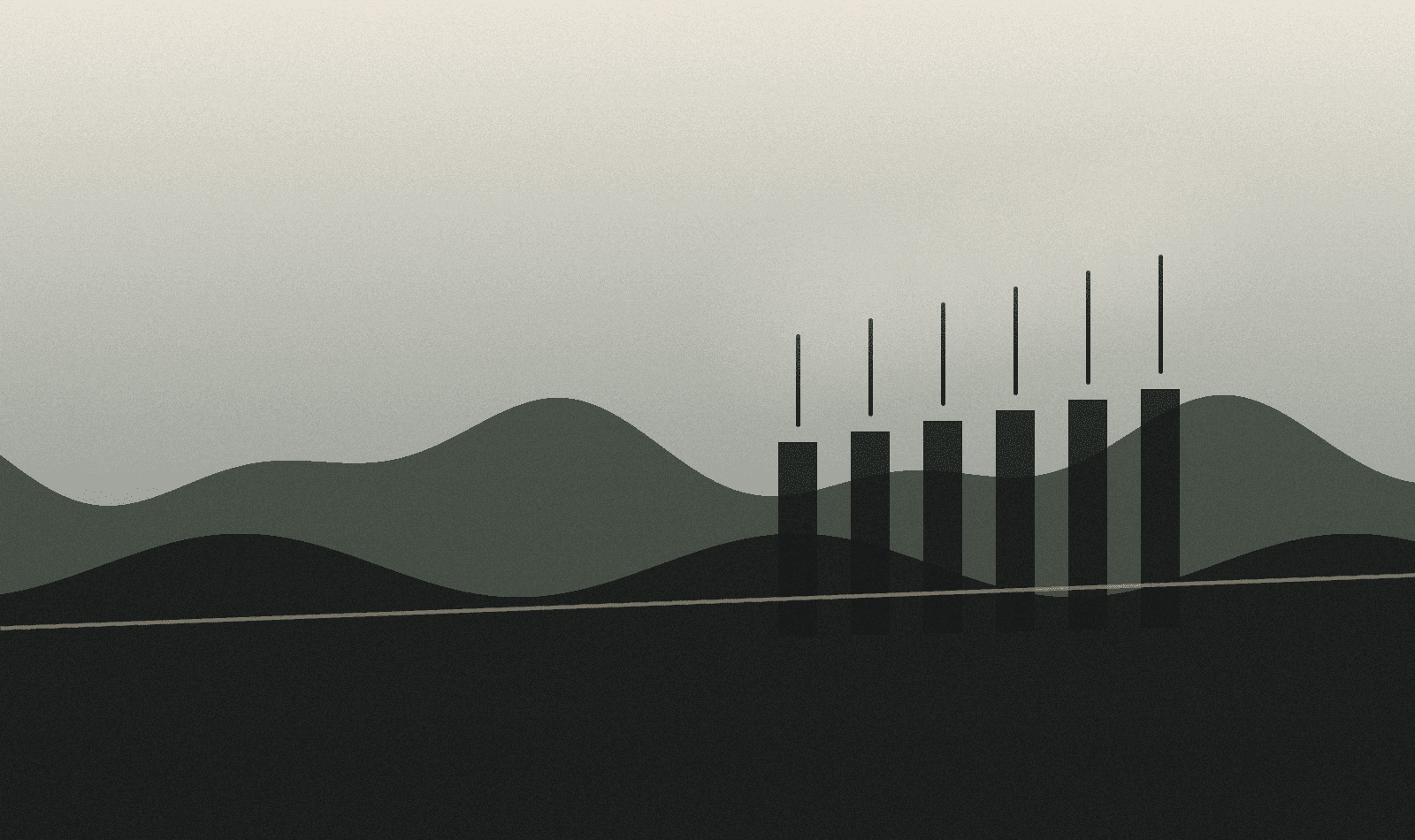 Placeholder image of a clean New Zealand industrial landscape with carbon refinery infrastructure